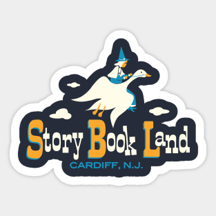 Story Book Land Too Sticker